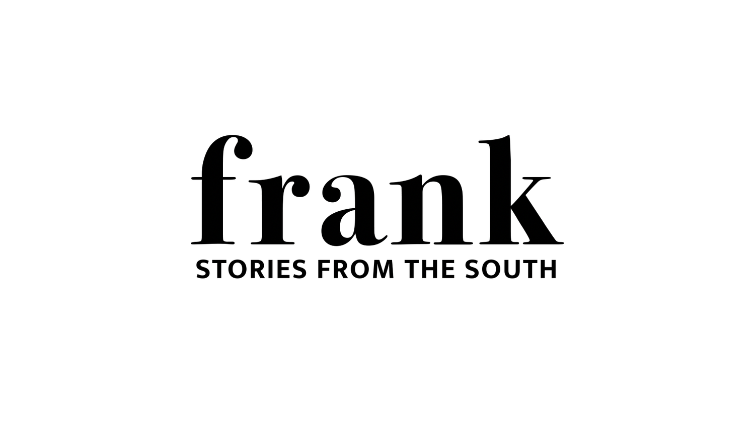 Frank SFS title black on white
